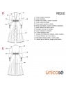 VESTIDO PLAYA MUJER 1826