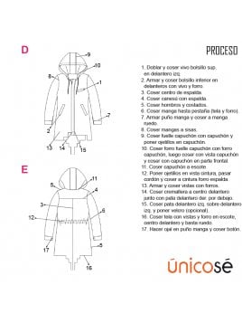 ABRIGO COSPLY MUJER 1806