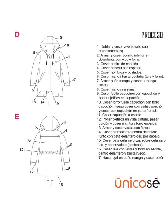ABRIGO COSPLY MUJER 1806