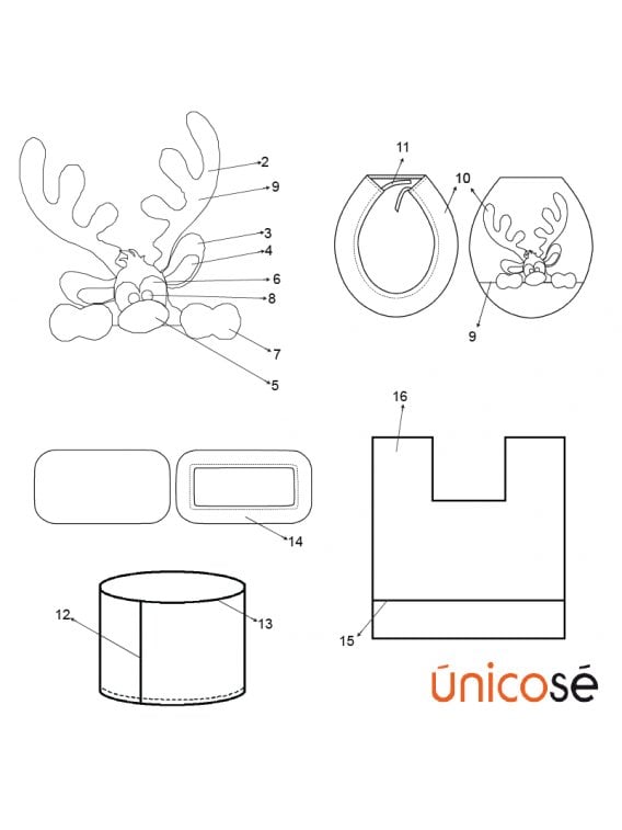 SET BAÑO NAVIDAD MAN 1811