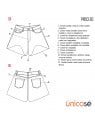 SHORT JEANS MUJER 1801