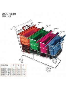 ECOBAGS PARA CARROS ACC 1810