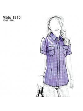 BLUSA CAMISERA MUJER 1810