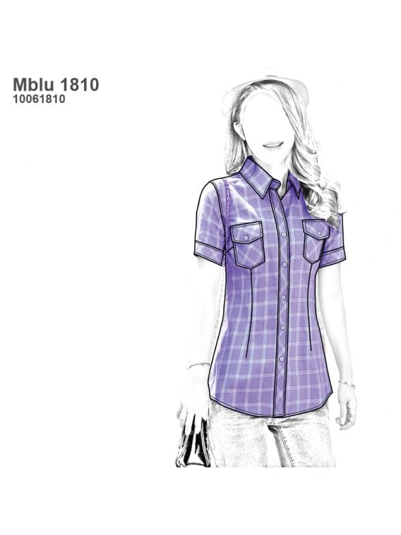 BLUSA CAMISERA MUJER 1810