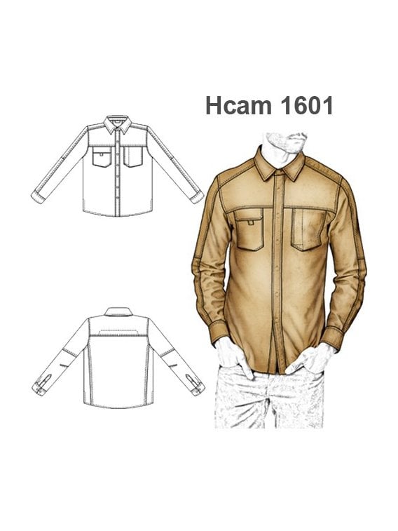 CAMISA SPORT HOMBRE 1601