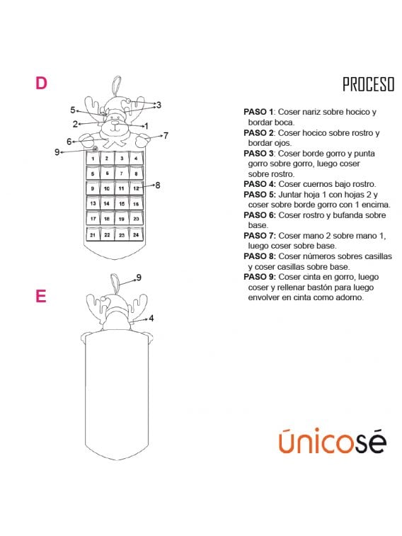 CALENDARIO NAVIDEÑO MAN 1814