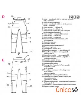PANTALON MOTOCICLISTA RT 1834