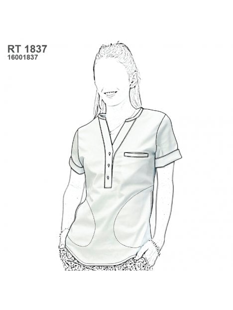 BLUSA CLINICA MUJER RT 1837