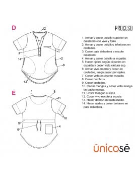 BLUSA CLINICA MUJER RT 1837