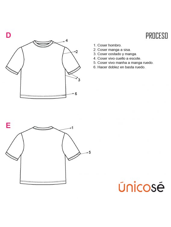 POLERA CORTA MUJER 1805