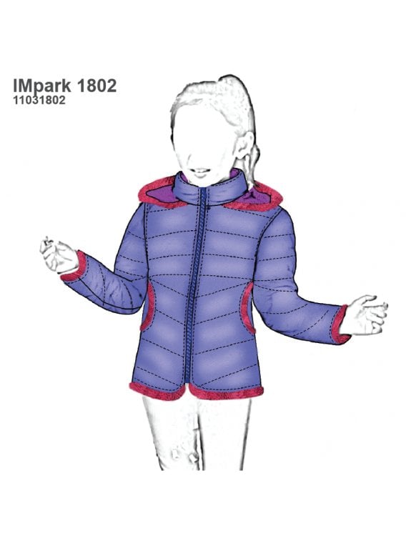 PARKA CORTA NIÑA 1802