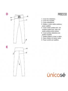 PANTALON CALZA MUJER