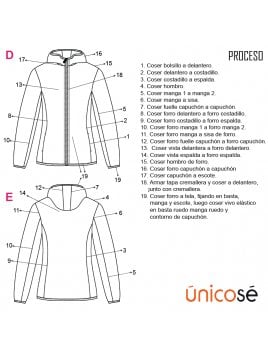 PARKA AJUSTADA MUJER 1802