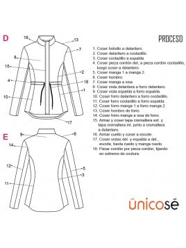 PARKA AJUSTADA MUJER 1804