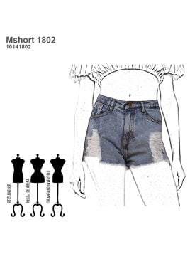 SHORT JEANS MUJER 1802