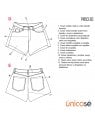 SHORT JEANS MUJER 1802