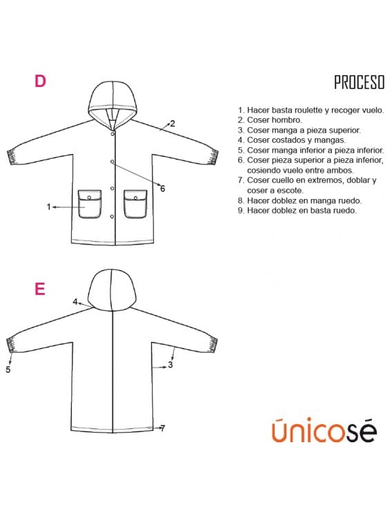 CHAQUETA IMPERMEABLE MUJER 1812