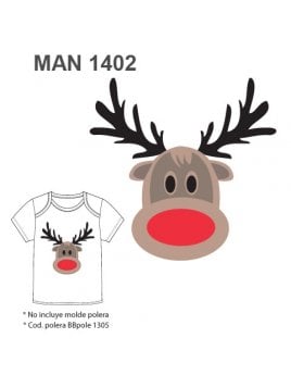 MANUALIDAD RENO NAVIDAD 1402