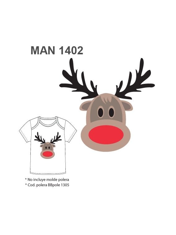 MANUALIDAD RENO NAVIDAD 1402