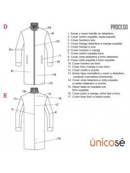 ABRIGO RECTO HOMBRE 1804