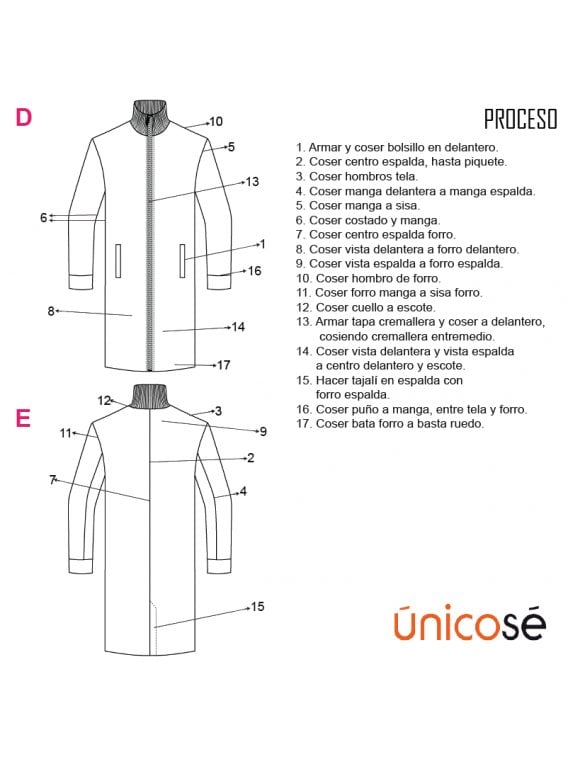 ABRIGO RECTO HOMBRE 1804