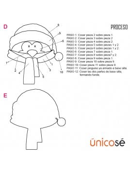 FUNDA SILLA NAVIDAD MAN 1806