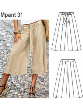 FALDA PANTALON MUJER 0931