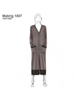 ABRIGO CARDIGAN MUJER 1807
