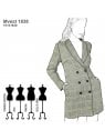 VESTIDO SMOKING MUJER 1838