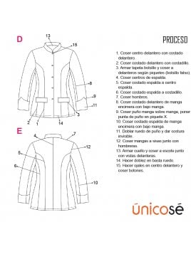 CHAQUETA GARZONA RT 1901