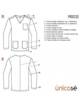 CAMISA QUIRURGICA UNISEX RT 1843