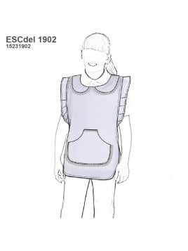 DELANTAL PARVULO ESCOLAR 1902