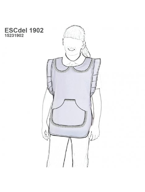 DELANTAL PARVULO ESCOLAR 1902