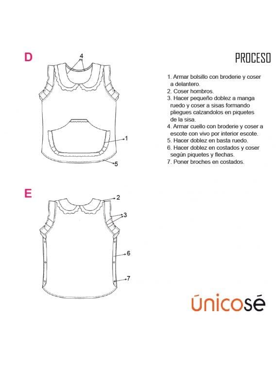 DELANTAL PARVULO ESCOLAR 1902