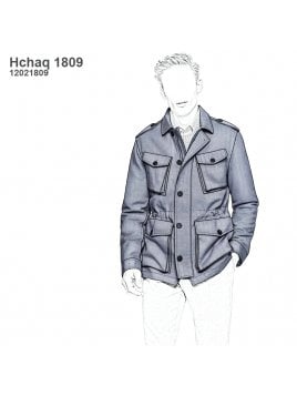CHAQUETA CARGO HOMBRE 1809