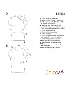 CHAQUETA TRABAJO MUJER 1908