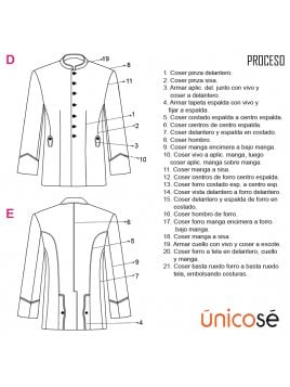 CHAQUETA TRABAJO HOTEL RT 1909