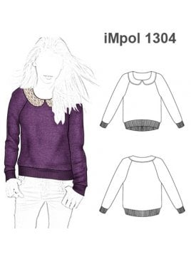 POLERON RAGLAND NIÑA 1304