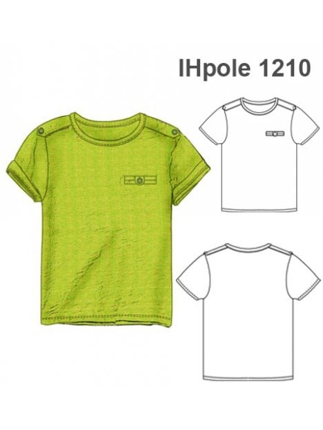 POLERA CON TRABAS
