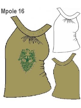 POLERA FANTASíA MUJER, RECOGIDO EN ESCOT