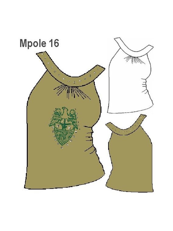 POLERA FANTASíA MUJER, RECOGIDO EN ESCOT