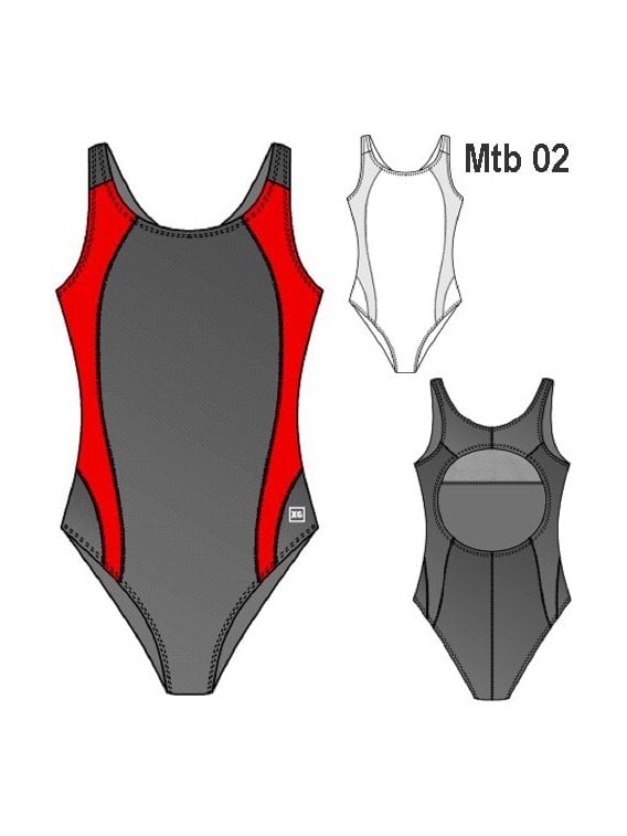 TRAJE  DE BAÑO DEPORTIVO MUJER 0902
