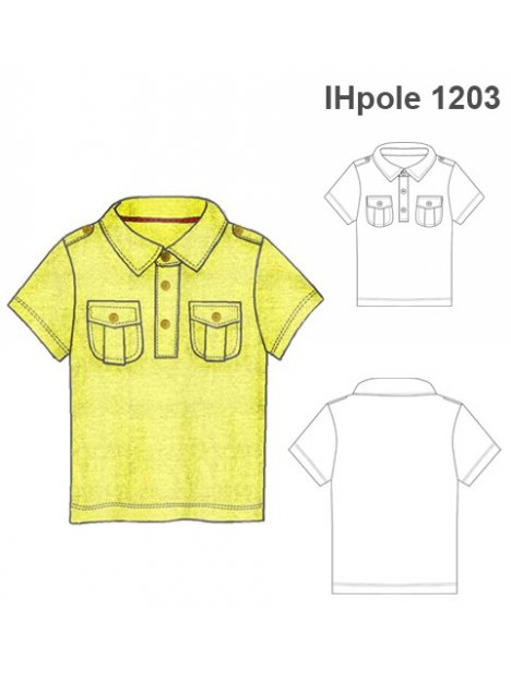 POLERA BOLSILLOS DEL