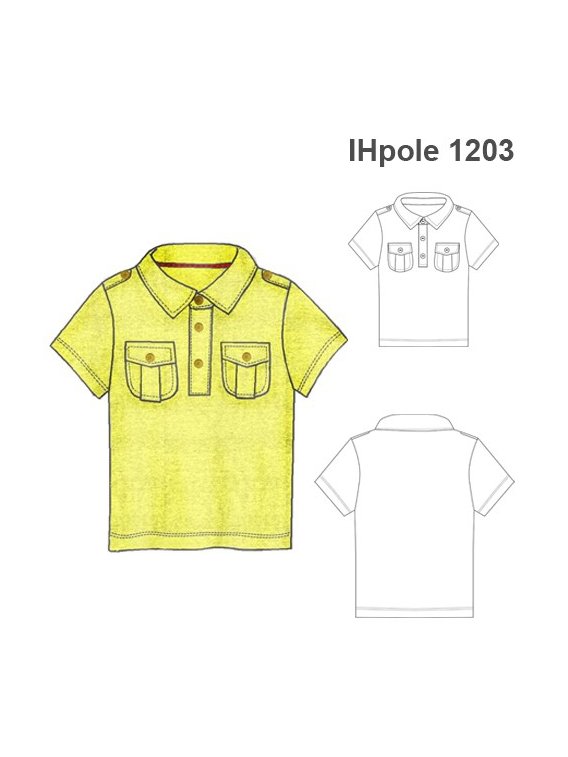 POLERA BOLSILLOS DEL
