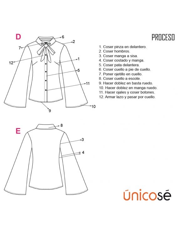 BLUSA CAMISERA MUJER 1813