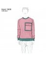 POLERON SEMI ANCHO HOMBRE 1809