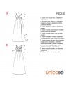 VESTIDO SOLERA LARGA MUJER 1829