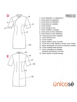 VESTIDO QUIPAO MUJER 1901