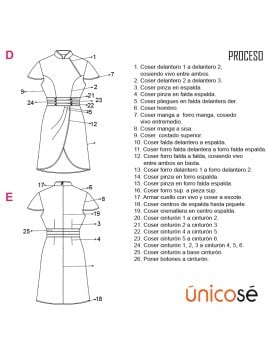 VESTIDO QUIPAO MUJER 1902