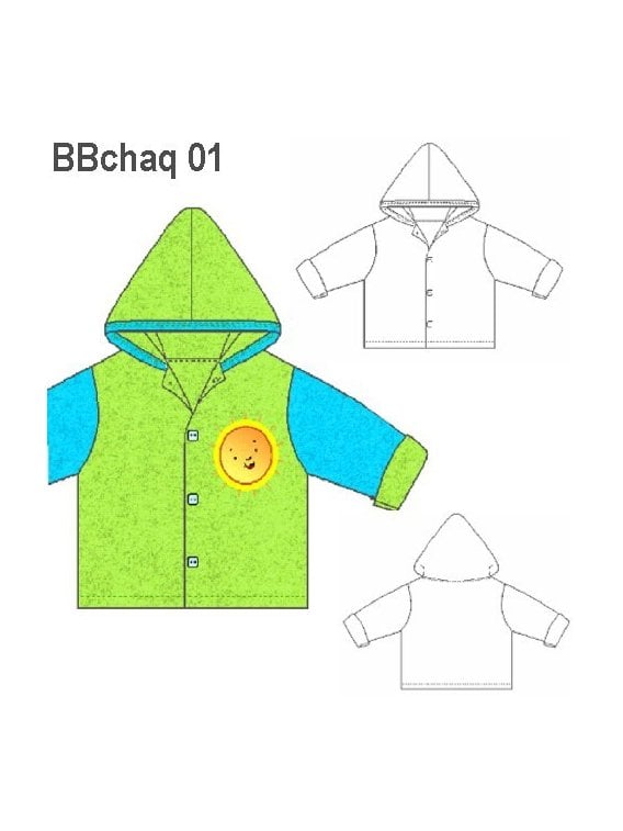 CHAQUETA GORRO BEBE
